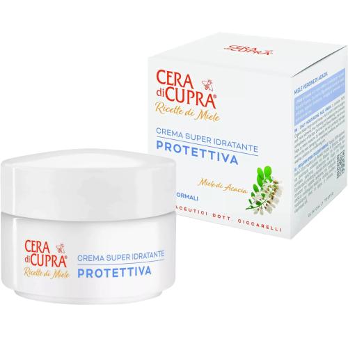 Cera di Cupra Honey Recipies Protective Ultra Moisturizing Cream Ενυδατική Κρέμα Προσώπου με Μέλι Ακακίας για Κανονικές Επιδερμίδες 50ml